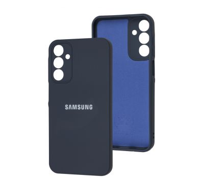 Чохол для Samsung Galaxy A15 Silicone Full camera navy blue