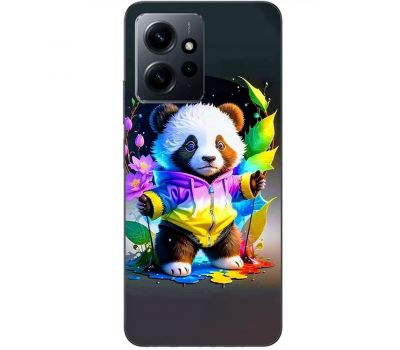 Чохол для Xiaomi Redmi Note 12 4G MixCase асорті маленька панда