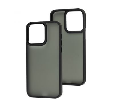 Чохол для iPhone 14 Pro Max Metal Bezel чорний