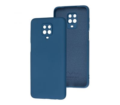 Чохол для Xiaomi Redmi Note 9s / 9 Pro Wave camera colorful blue