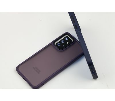 Чохол для Samsung Galaxy A52 / A52s Wave Matte Color deep purple 3502797