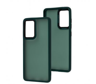 Чохол для Samsung Galaxy A52 / A52s Wave Matte Color forest green