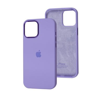 Чохол для iPhone 12 Pro Max New silicone Metal Buttons elegant purple