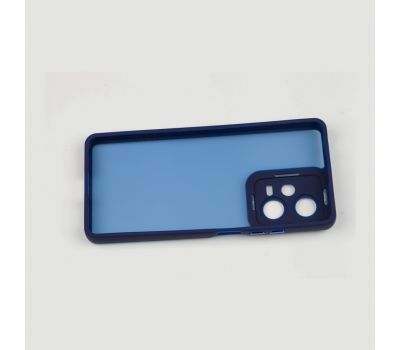 Чохол для Xiaomi Redmi Note 12 Pro 5G Luxury Metal Lens синій 3503163