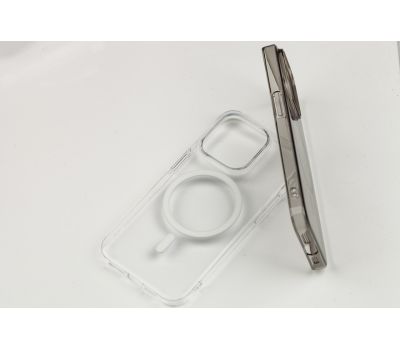 Чохол для iPhone 15 Pro Berlia Ice MagSafe clear 3503993