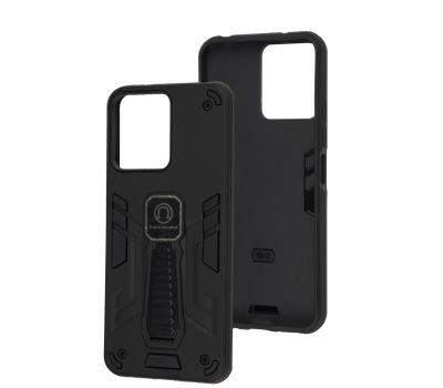 Чохол для Xiaomi Redmi 12 Armor Magnetic ударостійкий чорний