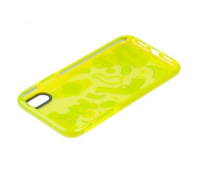 Чохол для iPhone Xr Neon print Міккі Маус glamor 3504284