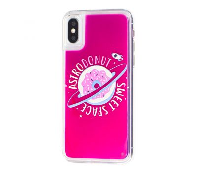 Чохол для iPhone X / Xs "Neon пісок" AstroDonut