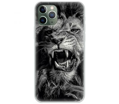Чохол для iPhone 11 Pro MixCase звірі оскал лева