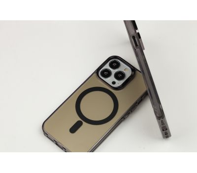 Чохол для iPhone 13 Pro Max IMD Colors MagSafe black 3505666
