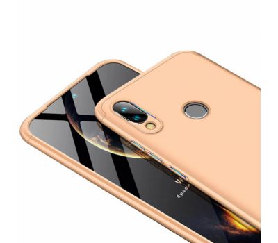 Чохол GKK LikGus для Xiaomi Redmi Note 7 / 7 Pro 360 золотистий 3505290