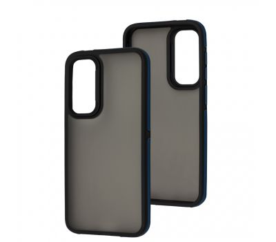 Чохол для Samsung Galaxy S23 FE (S711) Shield Dual Color чорний / синій