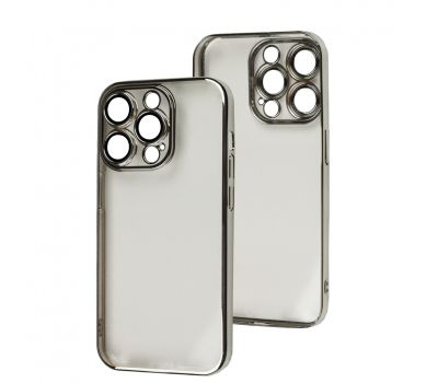 Чохол для iPhone 14 Pro Acrylic Brilliant silver