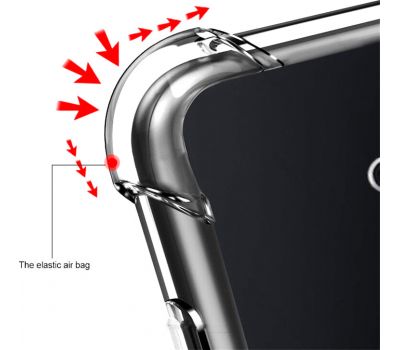 Чохол для Samsung Galaxy A31 (A315) WXD Full camera ударостійкий прозорий 3506444