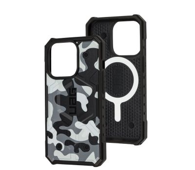 Чохол для Iphone 14 Pro UAG MagSafe camouflage white black