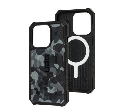 Чохол для Iphone 14 Pro UAG MagSafe camouflage black gray