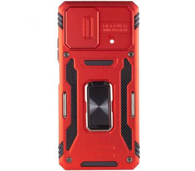 Чохол для Xiaomi Redmi 9A Camshield Army Ring червоний 3506155