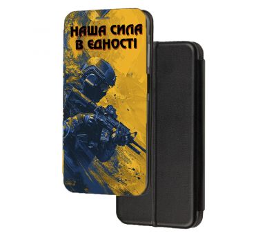 Чохол-книжка патріотична  Xiaomi Redmi 9C наша сила в єдності