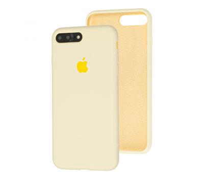 Чохол для iPhone 7 Plus / 8 Plus Silicone Full жовтий / mellow yellow
