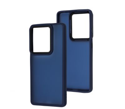 Чохол для Xiaomi Redmi Note 13 Pro 4G / Poco M6 Pro 4G Wave Matte Color midnight blue