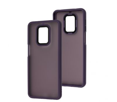 Чохол для Xiaomi Redmi Note 9s / 9 Pro Wave Matte Color deep purple