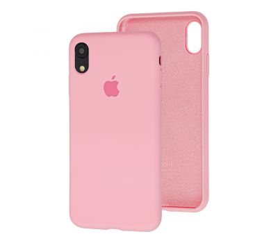 Чохол для iPhone Xr Silicone Full рожевий / light pink