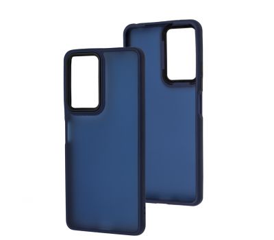 Чохол для Xiaomi Redmi Note 10 Pro / 10 Pro Max Wave Matte Color midnight blue