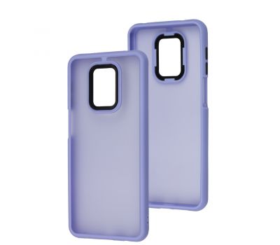 Чохол для Xiaomi Redmi Note 9s / 9 Pro Wave Matte Color light purple