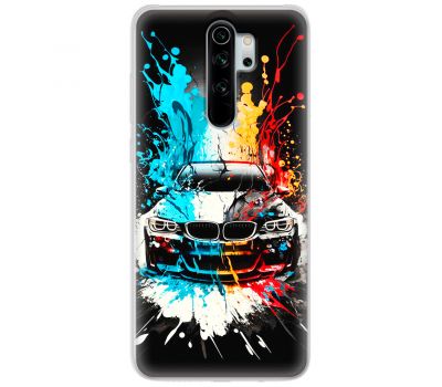 Чохол для Xiaomi Redmi Note 8 Pro MixCase машини mix color bmw