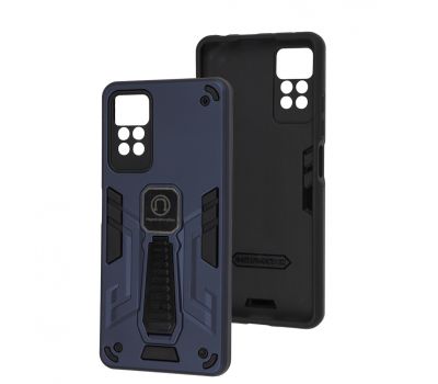 Чохол для Xiaomi Redmi Note 11 Pro / Note 12 Pro 4G Armor Magnetic ударостійкий синій