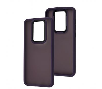 Чохол для Xiaomi Redmi Note 9 Wave Matte Color deep purple