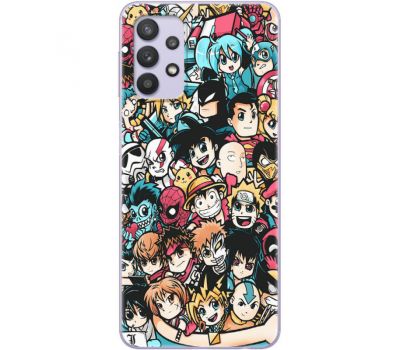 Чохол BoxFace Samsung A325 Galaxy A32 Anime Stickers