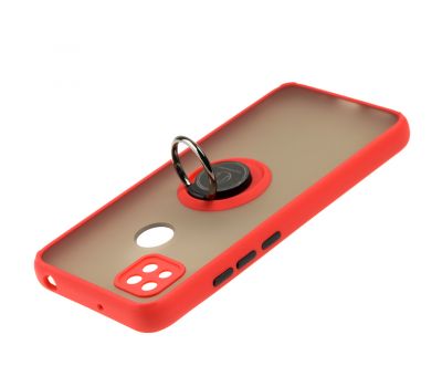Чохол для Xiaomi Redmi 9C / 10A LikGus Edging Ring червоний 3510125