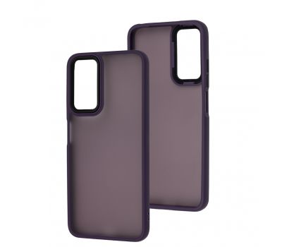 Чохол для Xiaomi Redmi Note 11 / 11s Wave Matte Color deep purple