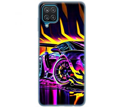 Чохол для Samsung Galaxy A22 (A225) / M32 (M325) MixCase машини в полум'ї