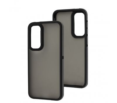 Чохол для Samsung Galaxy S23 FE (S711) Shield Dual Color чорний / сірий