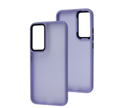Чохол для Samsung Galaxy A34 (A346) Wave Matte Color light purple