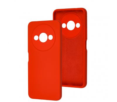 Чохол для Xiaomi Redmi A3 Wave camera Full red