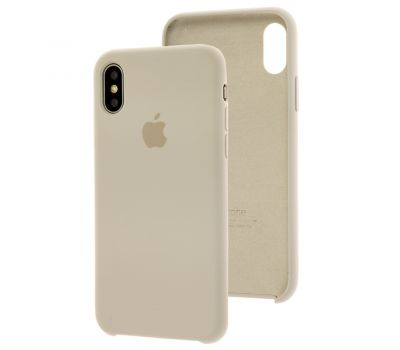 Чохол Silicone для iPhone X / Xs case stone