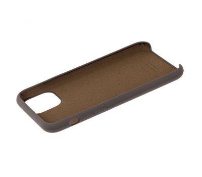 Чохол Silicone для iPhone 11 case coffee 3513093