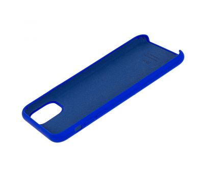 Чохол silicone для iPhone 11 Pro Max case блиск синій 3513715