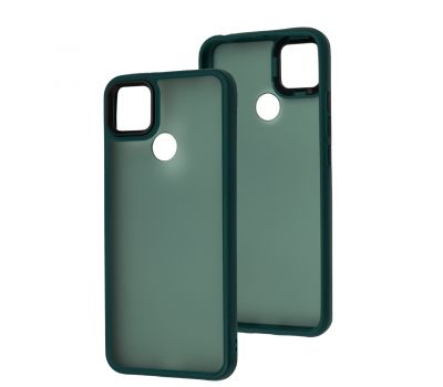 Чохол для Xiaomi Redmi 9C / 10A Wave Matte Color forest green