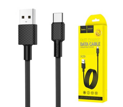 Кабель USB Hoco X29 Superior Type-C 3A 1m black