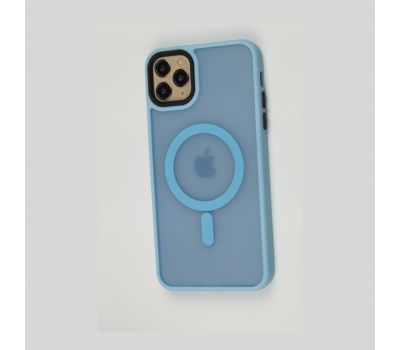 Чохол для iPhone 15 Pro Cosmic Magnetic MagSafe light blue 3515030