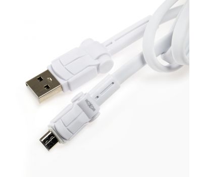 Кабель USB Moxom MX-CB27 microUSB 2.4A 1m white 3515365