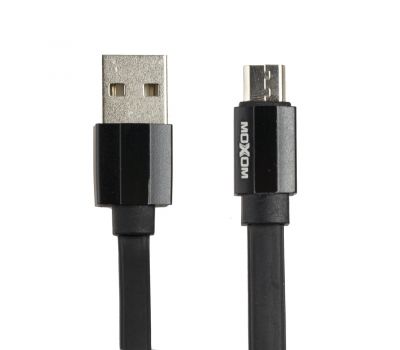 Кабель USB Moxom MX-CB11 microUSB 2.4A 0.2m black 3515302