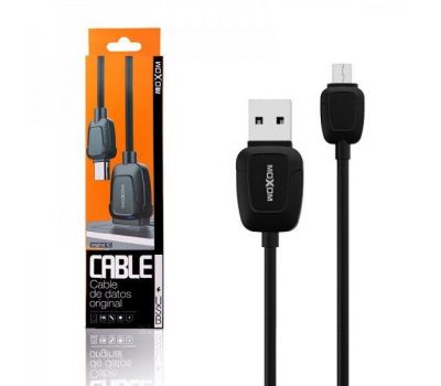 Кабель USB Moxom CC-60 microUSB 2.4A black