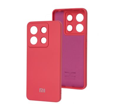 Чохол для Xiaomi  Redmi Note 13 Pro 5G Full camera рожевий / barbie pink
