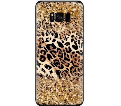 Чохол для Samsung Galaxy S8 (G950) MixCase Леопард в блискітках