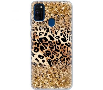 Чохол для Samsung Galaxy M21 / M30s MixCase Леопард